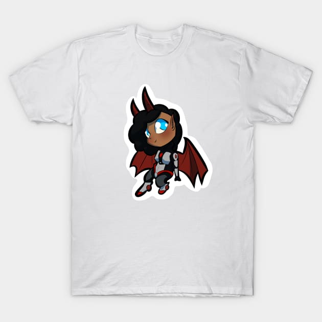 Cute Warrior T-Shirt by Quil